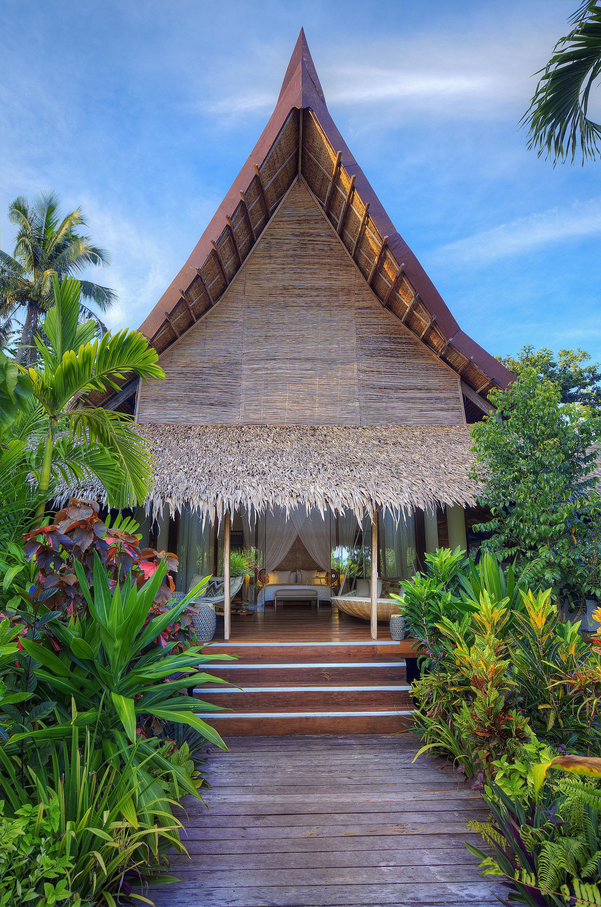 Nay Palad Hideaway in Siargao: Ocean View Villa | Front View