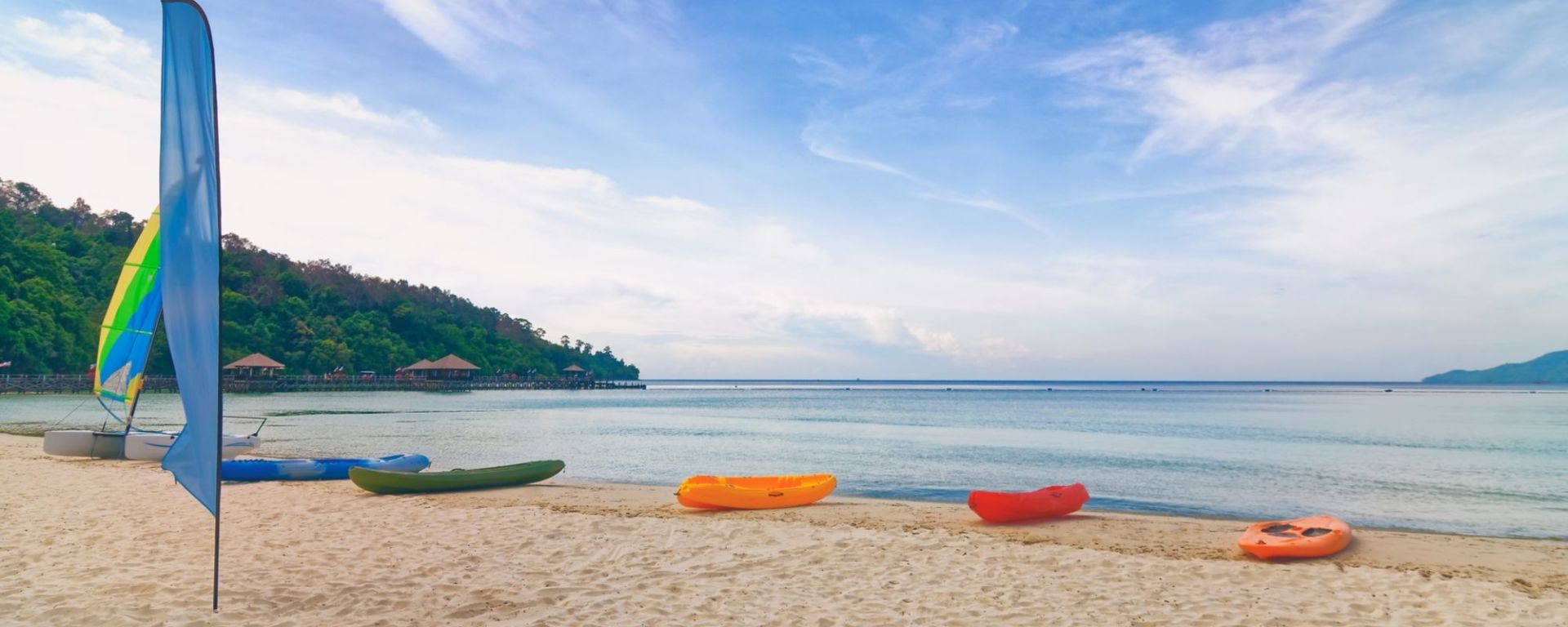Bungaraya Island Resort à Kota Kinabalu: Beach