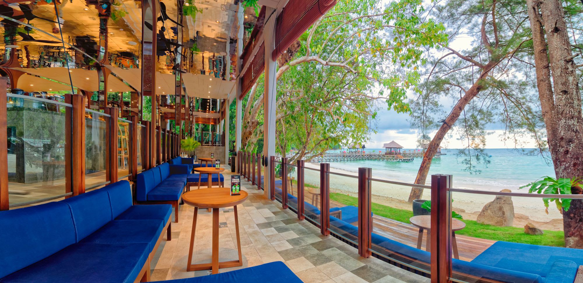 Bungaraya Island Resort à Kota Kinabalu: Pantai Restaurant