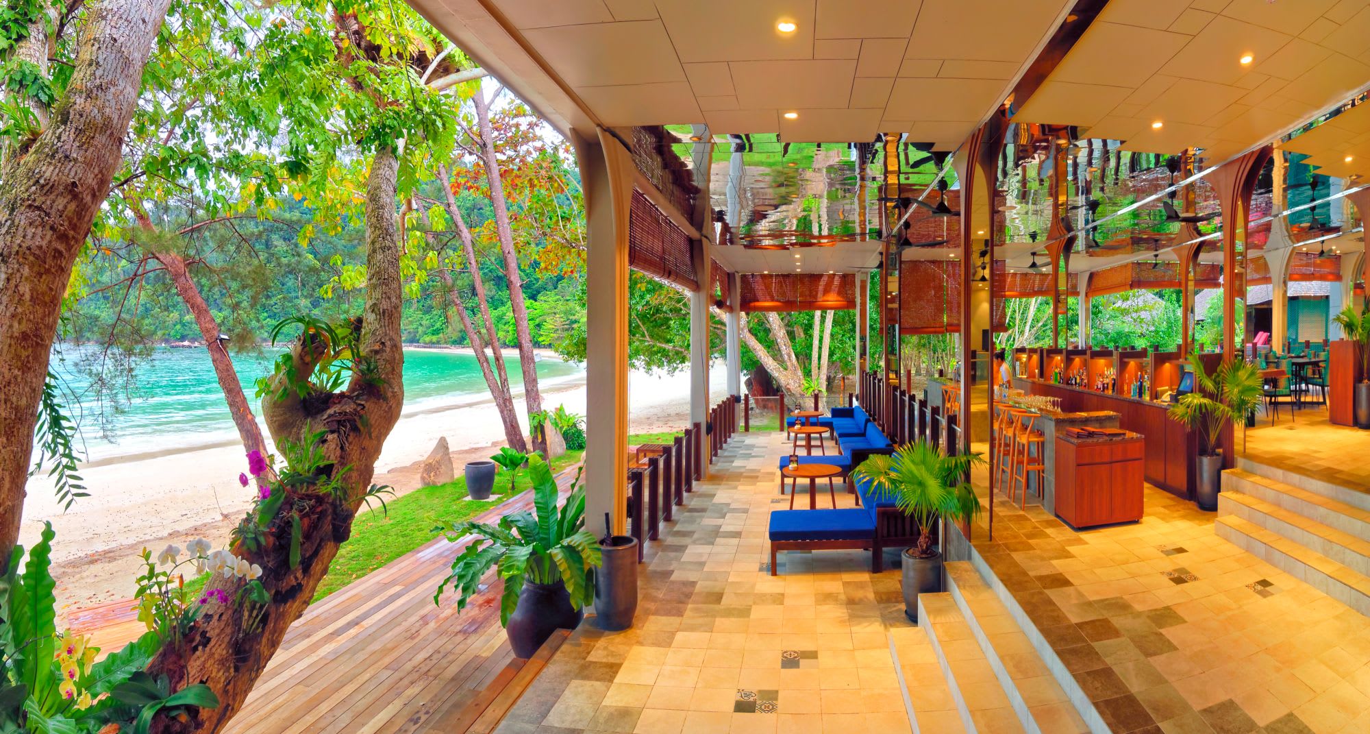 Bungaraya Island Resort à Kota Kinabalu: Pantai Restaurant