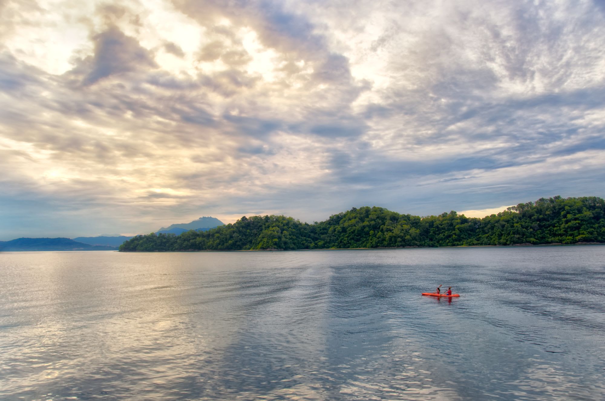 Gayana Marine Resort à Kota Kinabalu: Kayaking