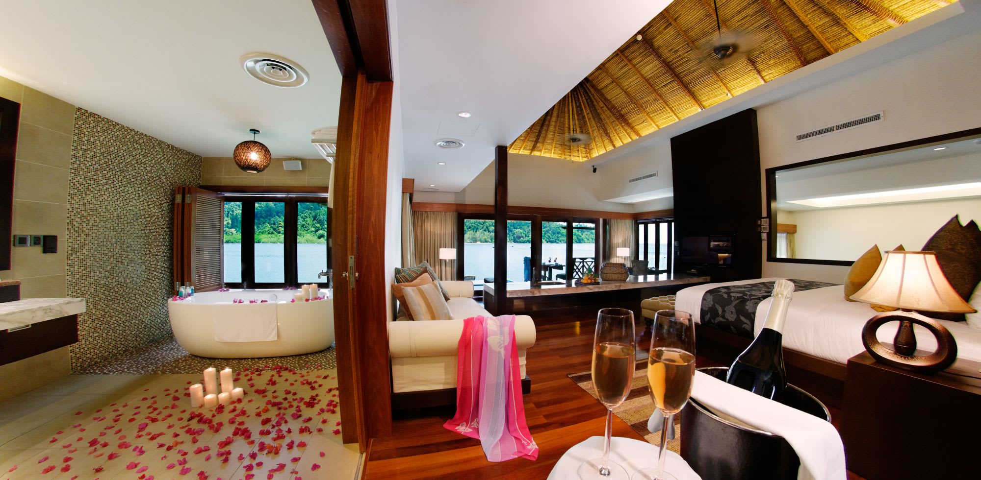 Gayana Marine Resort à Kota Kinabalu: Palm Villa