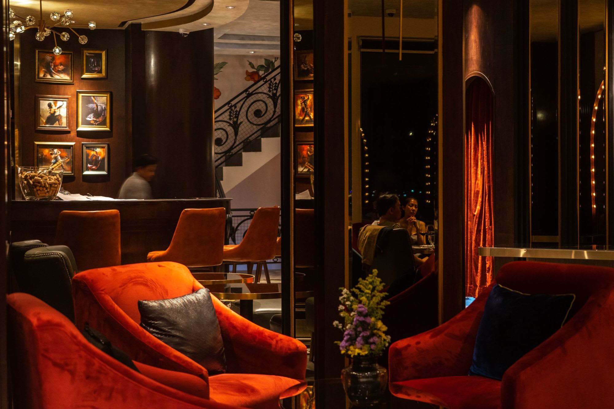 La Seine Boutique Hotel à Vientiane: Lounge