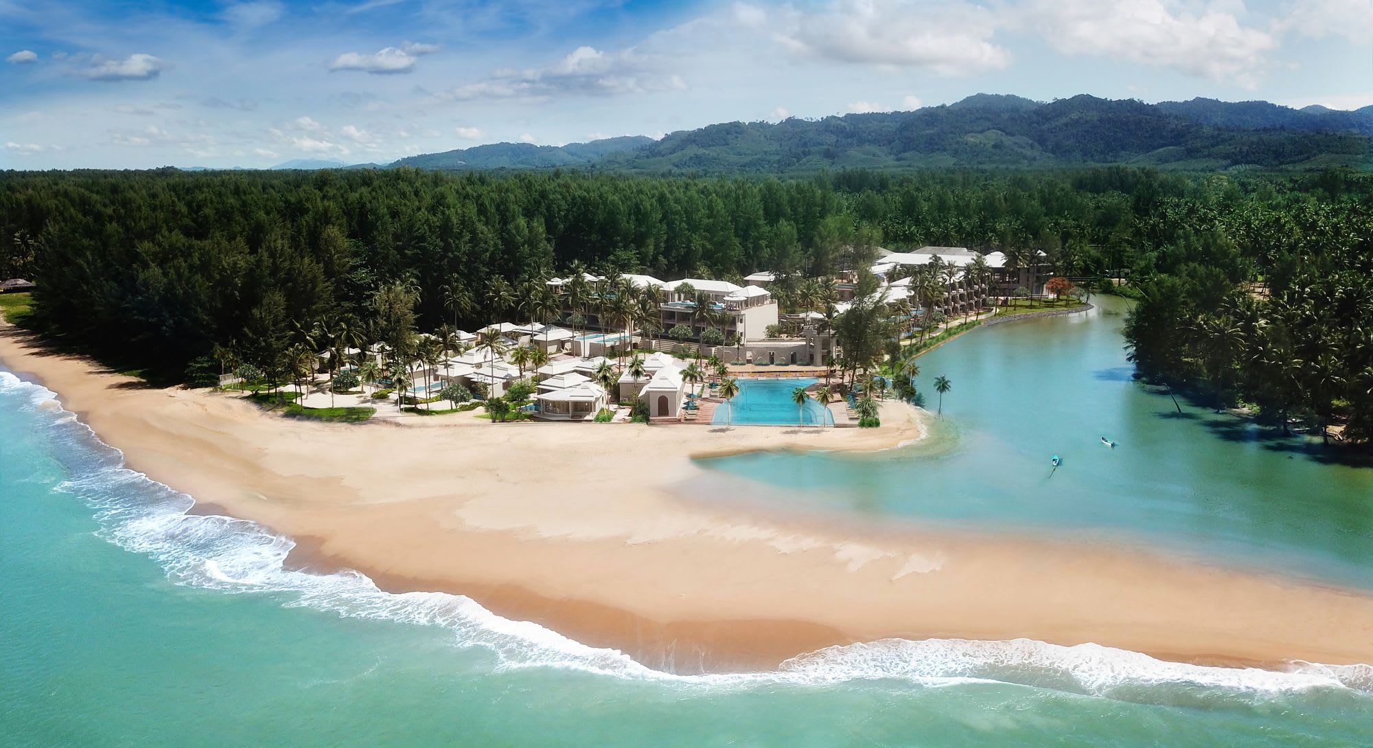 Devasom Khao Lak Beach Resort & Villas:  Aerial View