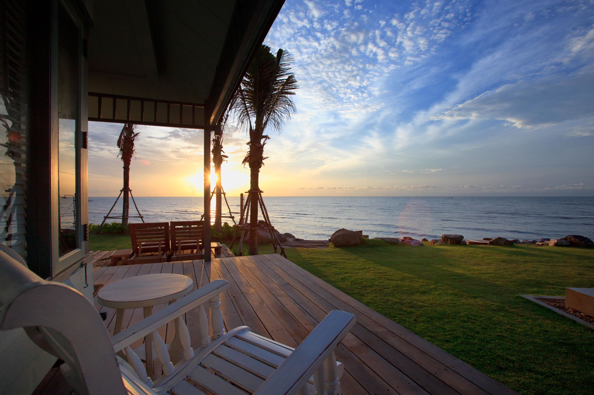 Devasom Hua Hin Resort: Beachfront Villa