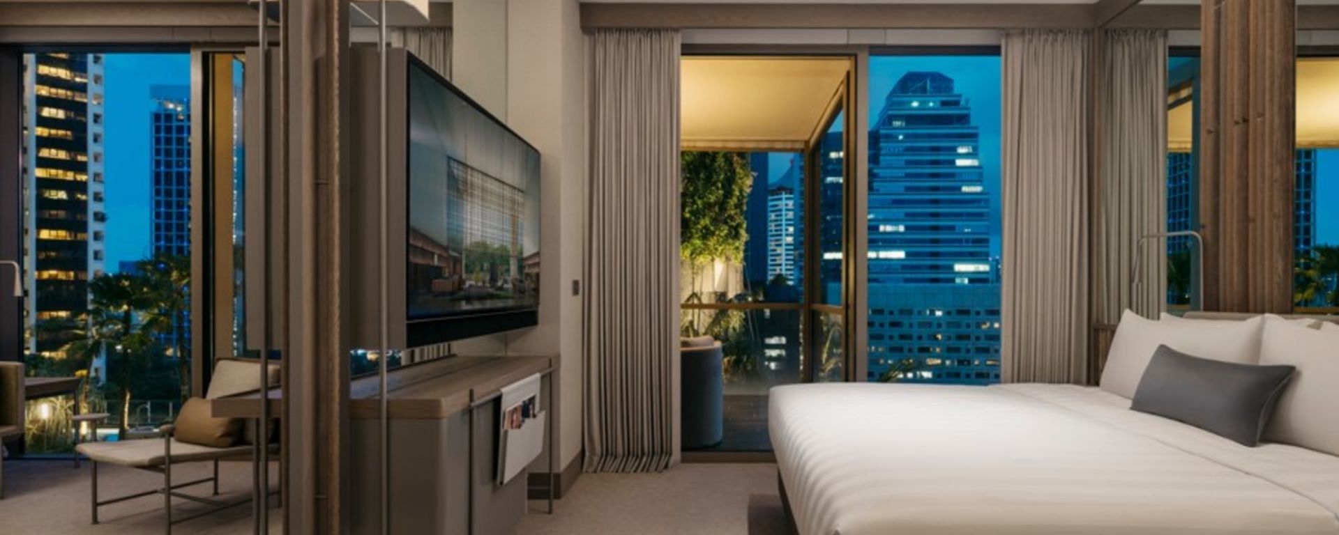 Pan Pacific Orchard in Singapur:  Beach Terrace Suite