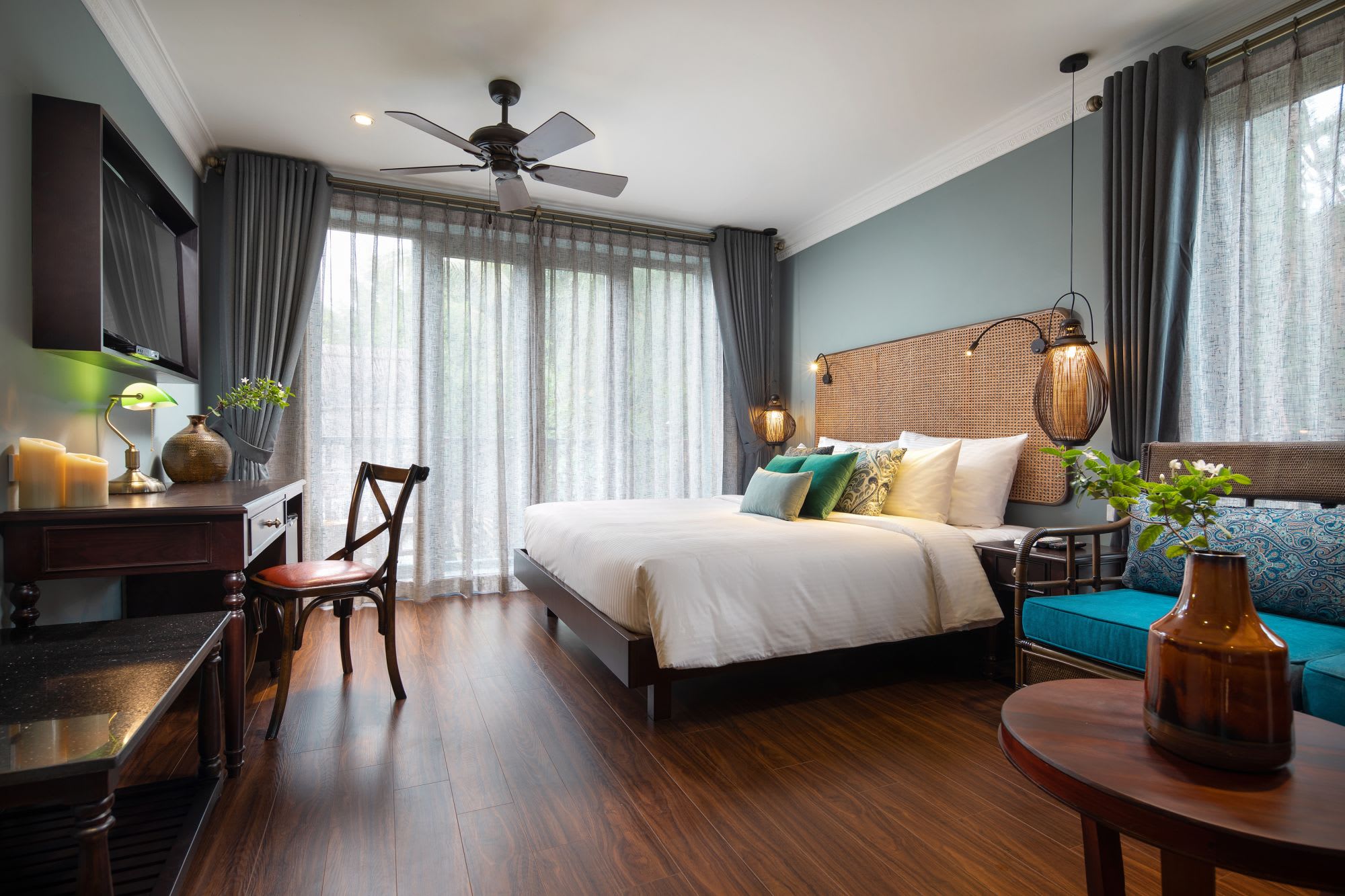 Aira Boutique Hoi An Hotel & Villa: Deluxe Balcony