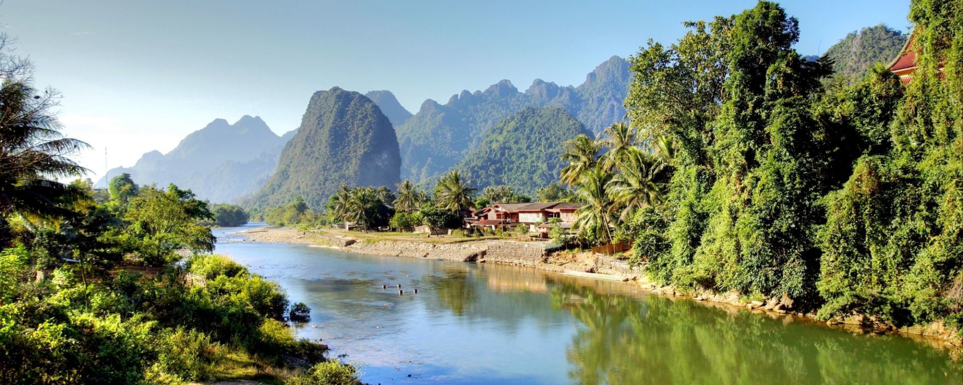 Laos Kompakt von Luang Prabang nach Vientiane: Vang Vieng