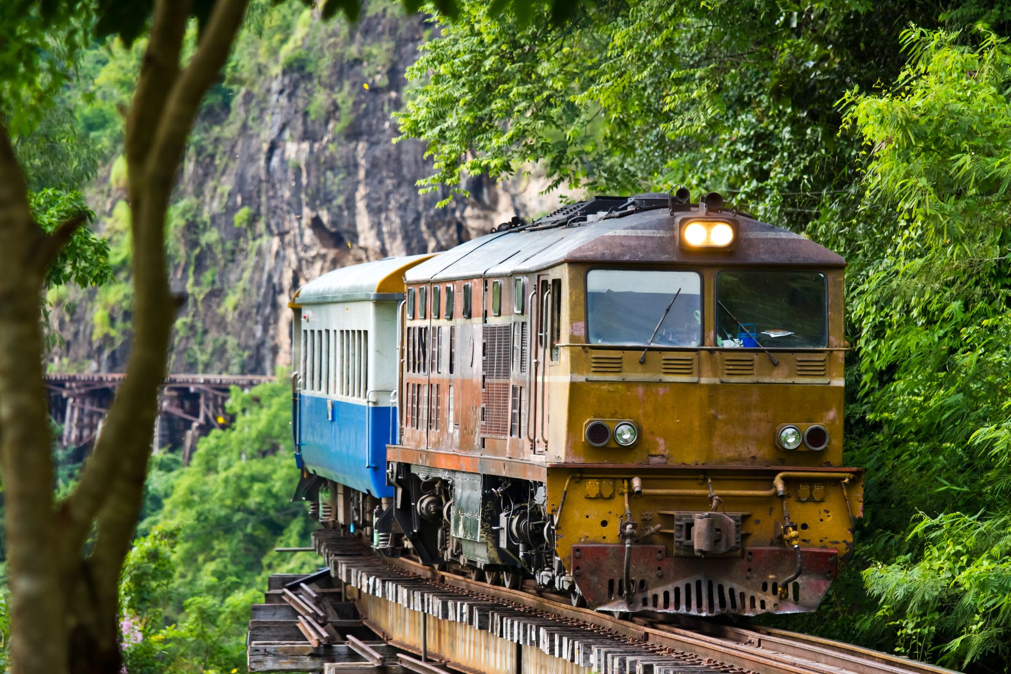 River Kwai Soft Adventure & Elefanten Erlebnis ab Bangkok: River Kwai: Death Railway