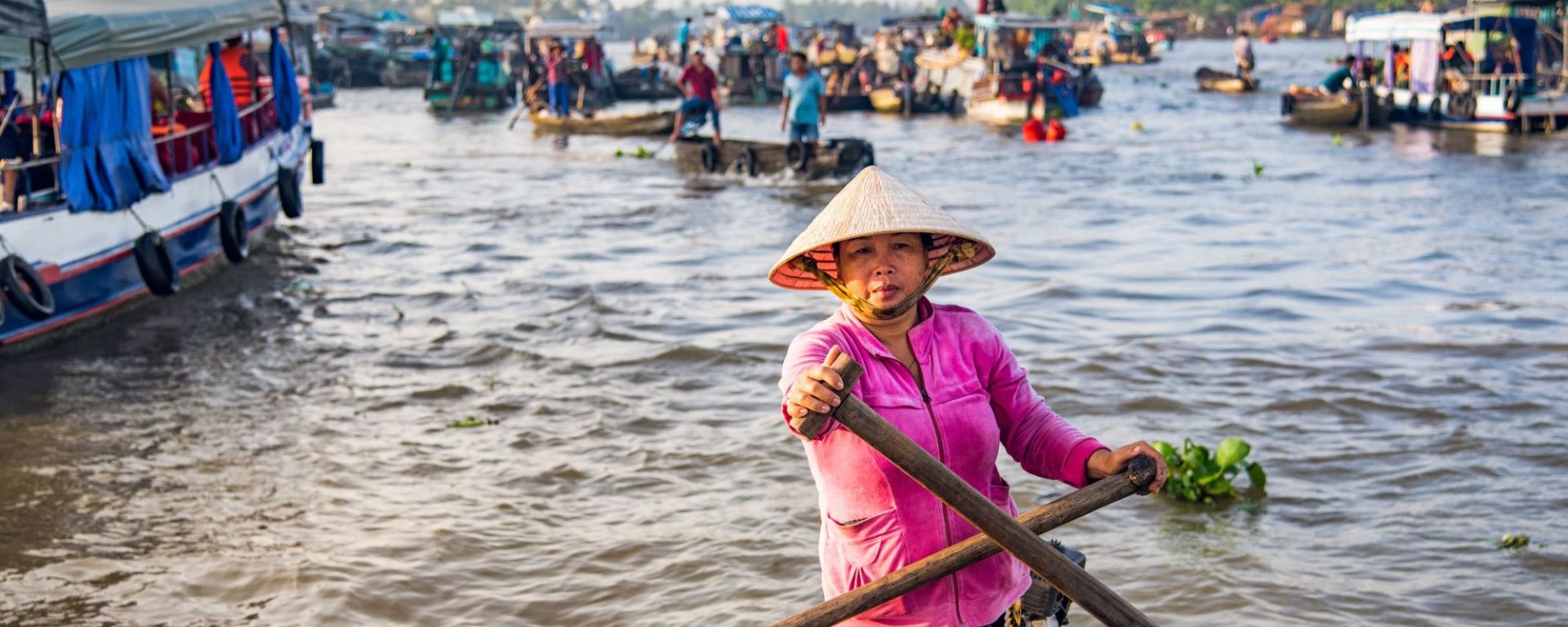 Le fascinant delta du Mékong - de Saigon à Phu Quoc: Mekong Delta Floating Market