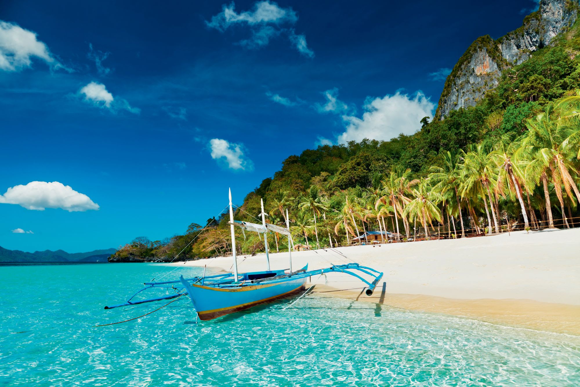 D’île en île individuellement aux Philippines de Manille: Palawan El Nido