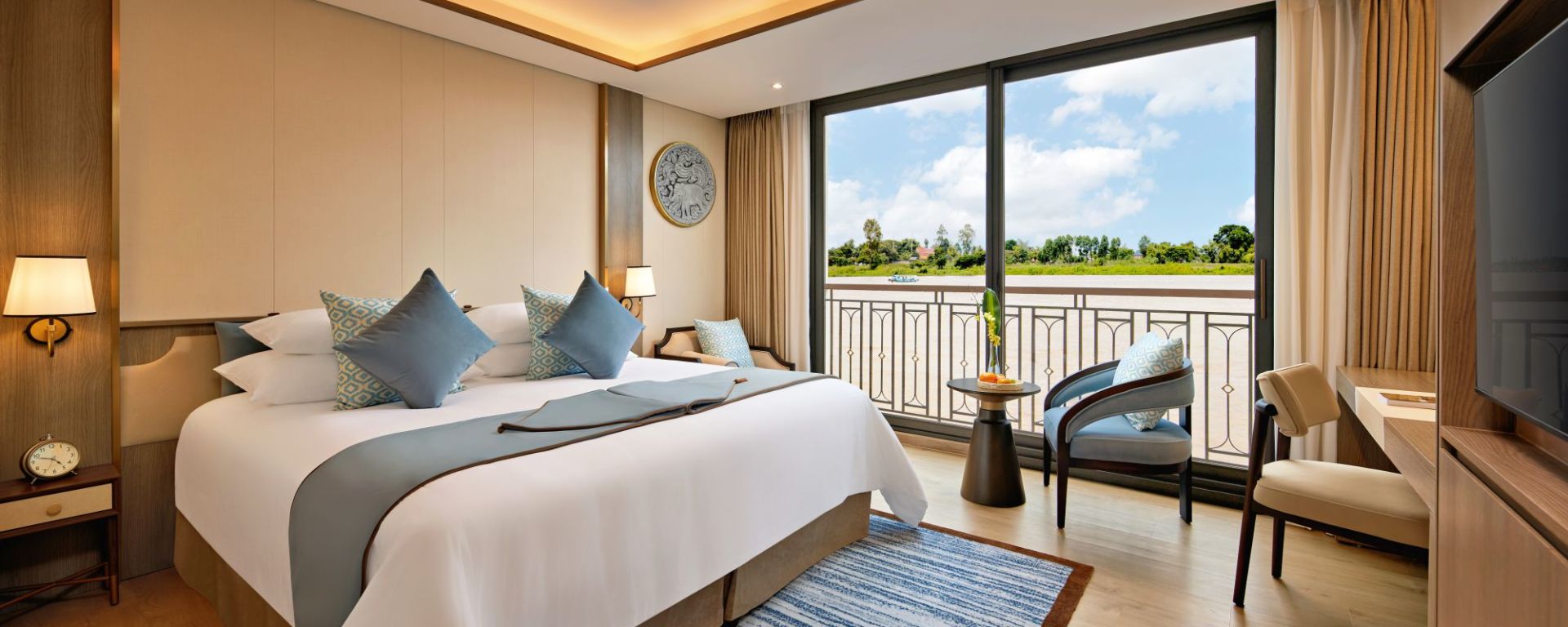 Mit der «Mekong Discovery» ins Mekong Delta ab Siem Reap: room: Suite Hauptdeck