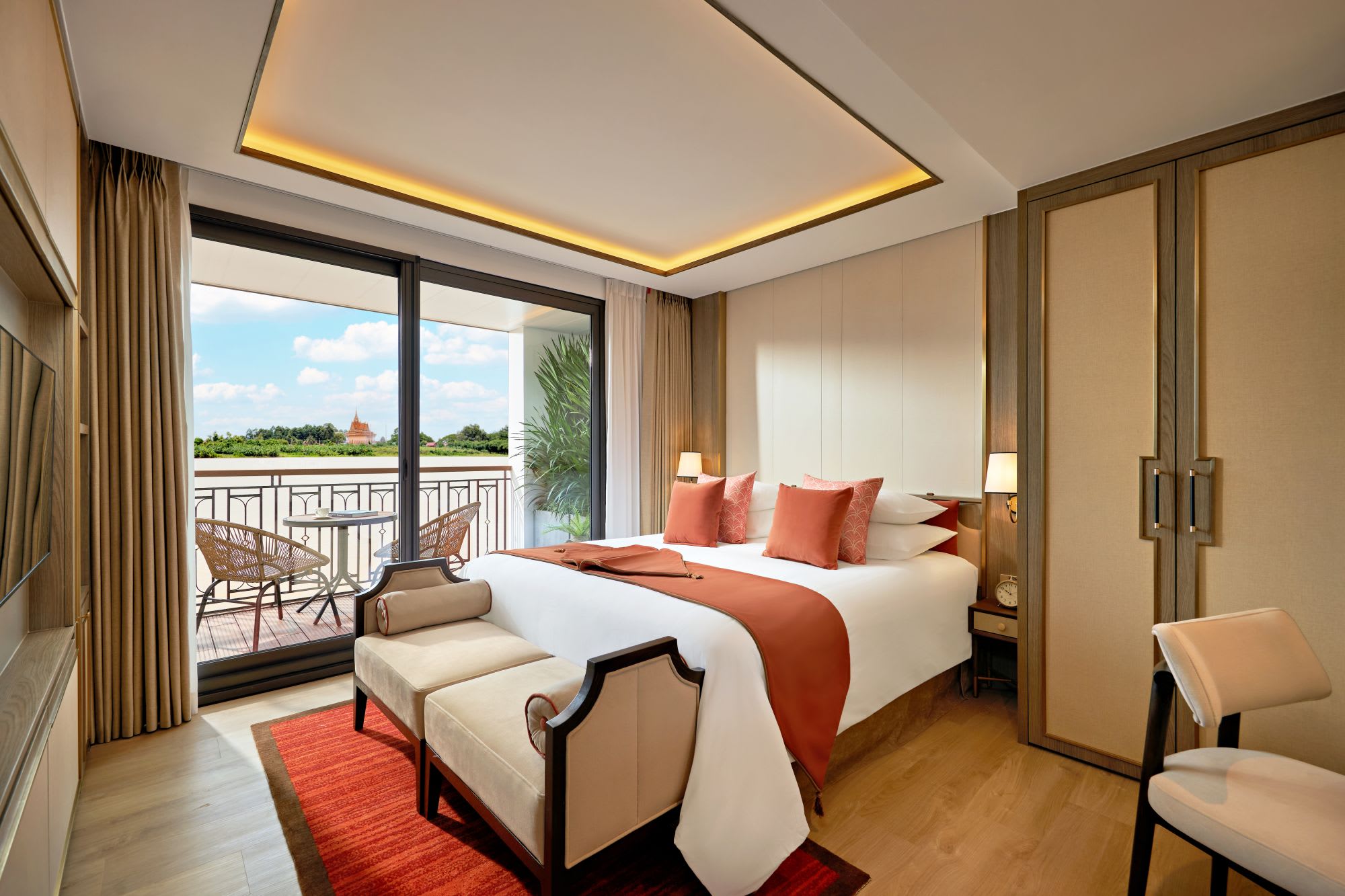 Mit der «Mekong Discovery» ins Mekong Delta ab Siem Reap: room: Grande Suite Oberdeck