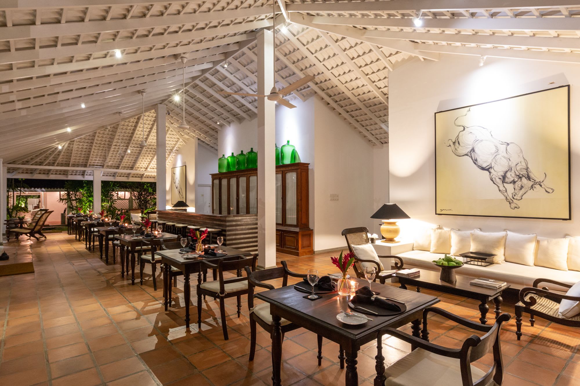 Nyne Hotels - Rock Villa in Bentota: Dining Pavilion