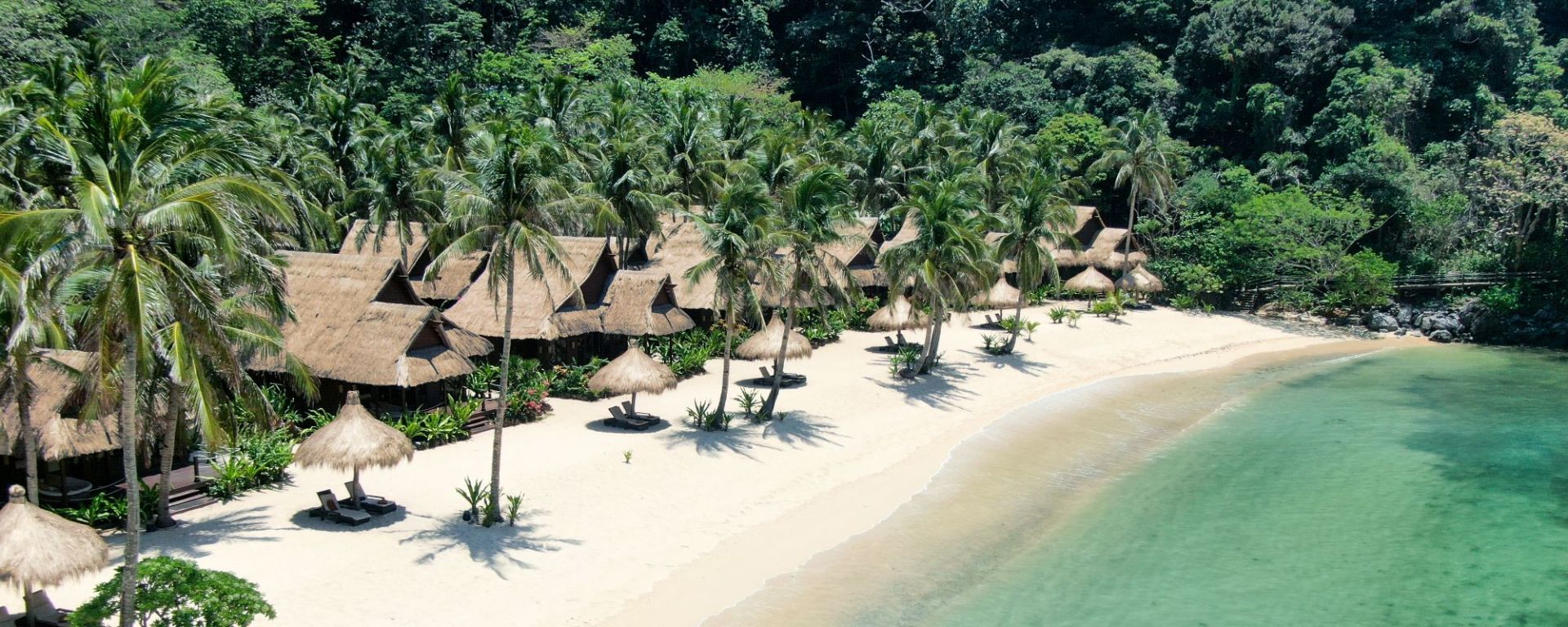 Cauayan Island Resort in Palawan: Beach Area