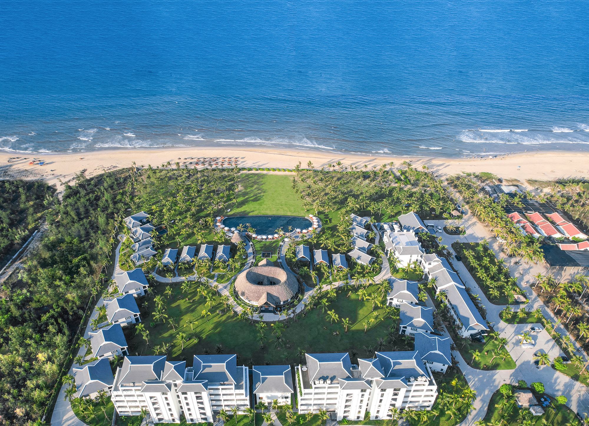 Bliss Hoi An Beach Resort & Wellness: Aerial View