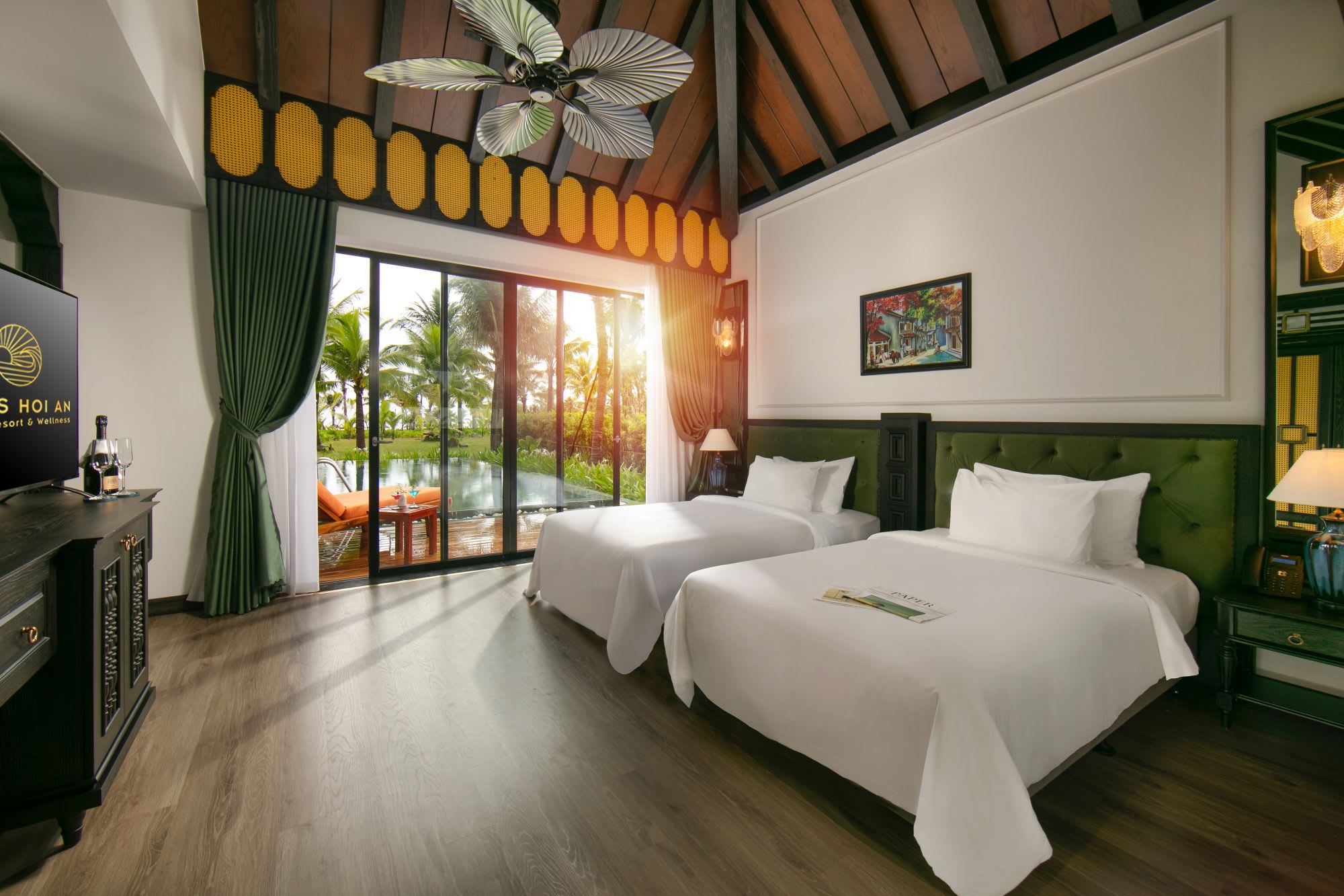 Bliss Hoi An Beach Resort & Wellness: 2-Bedroom Pool Villa | Bedroom 2