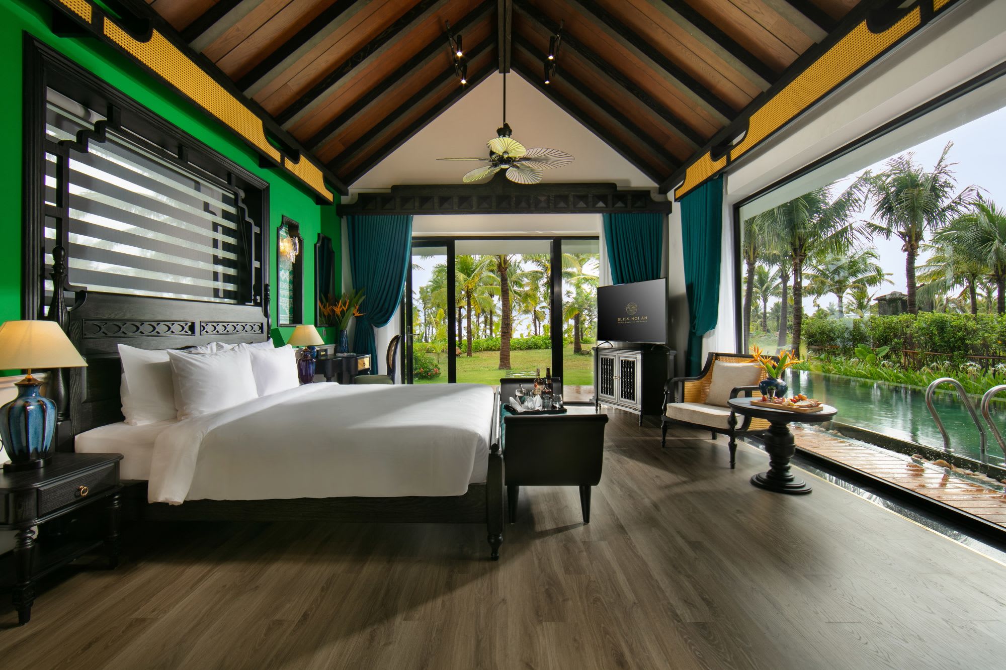 Bliss Hoi An Beach Resort & Wellness: 2-Bedroom Pool Villa | Bedroom 1