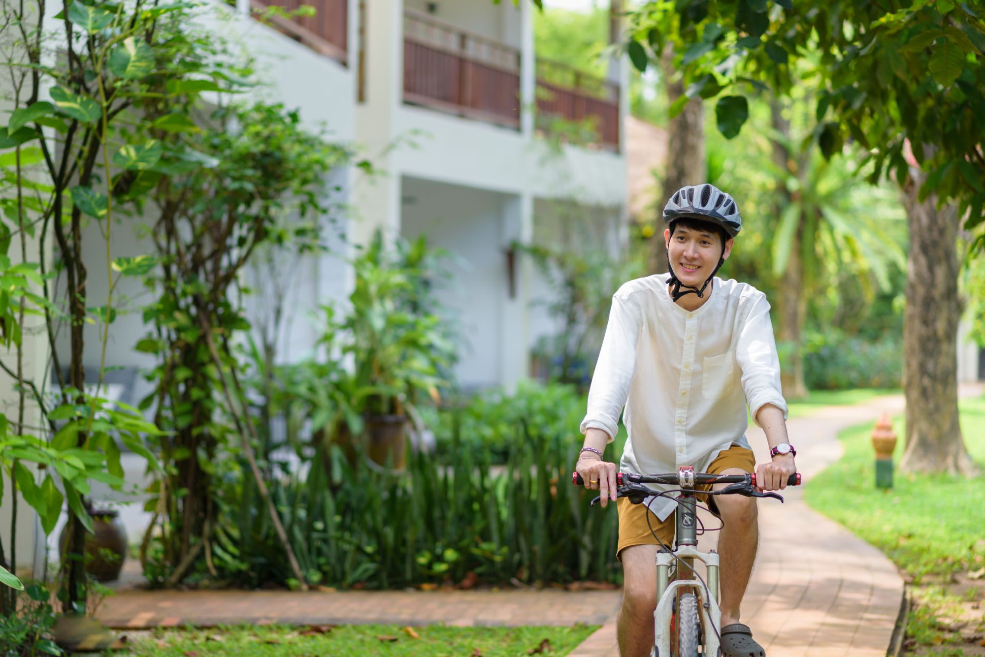 Paradise Beach Resort in Ko Samui: Biking