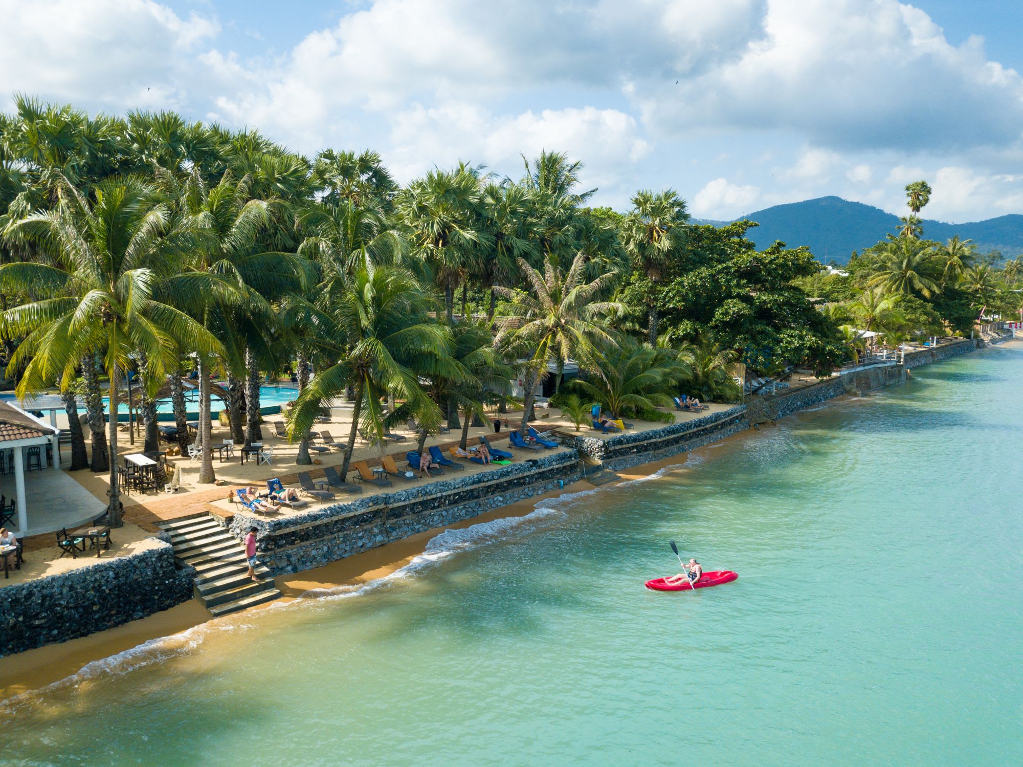 Paradise Beach Resort in Ko Samui: Beachfront