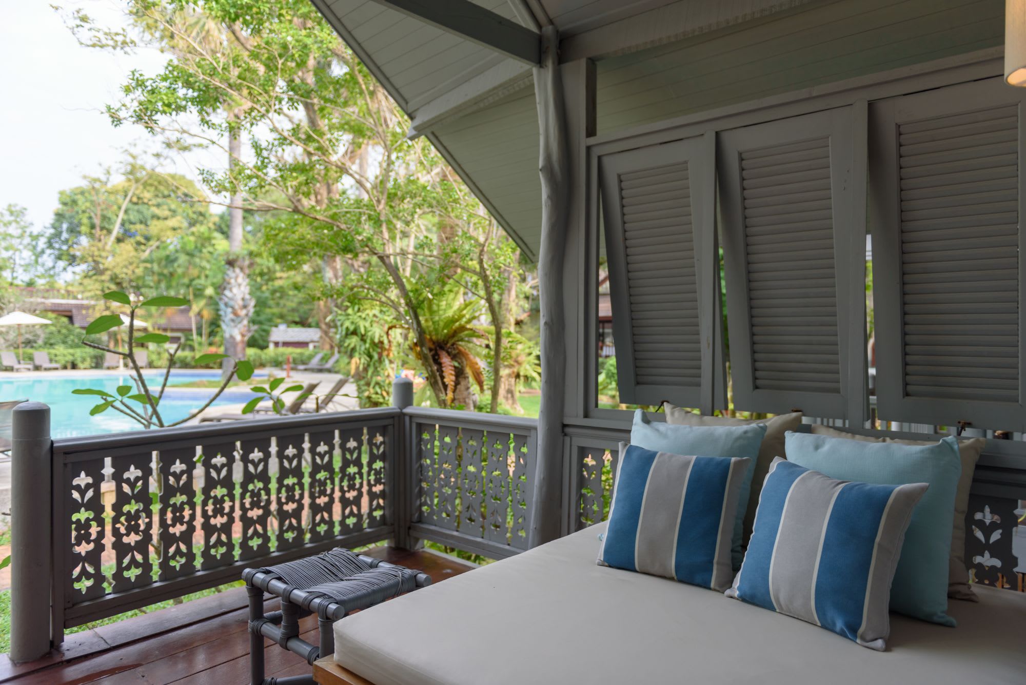 Paradise Beach Resort in Ko Samui: Villa | Balcony