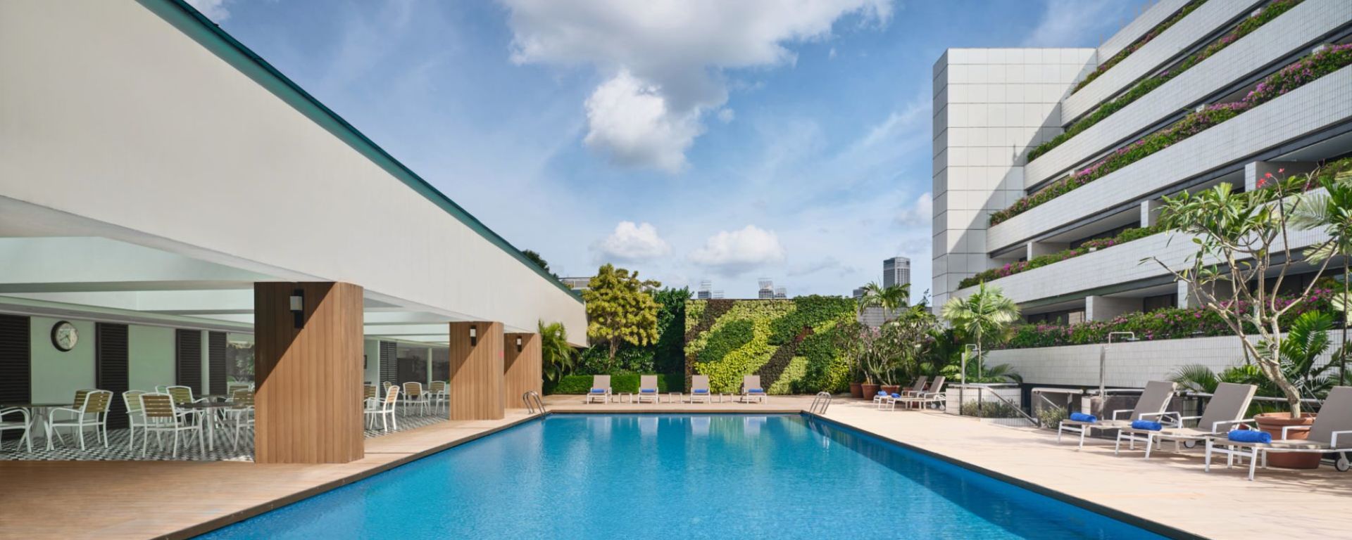 Concorde Hotel Singapore à Singapour: Pooldeck