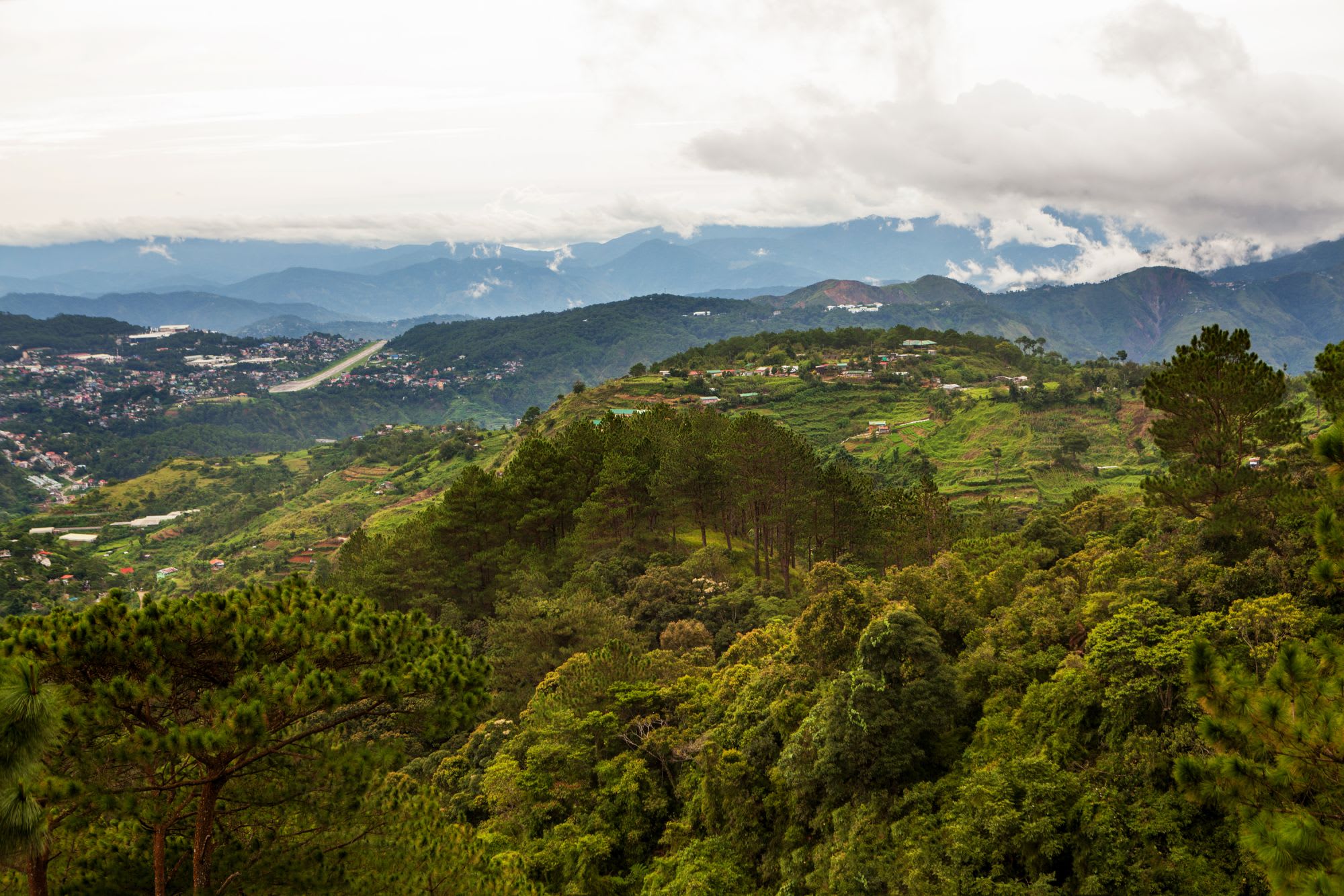 Nord-Luzon Rundreise inkl. Wanderung nach Batad ab Manila: Luzon Baguio City beautiful landscape