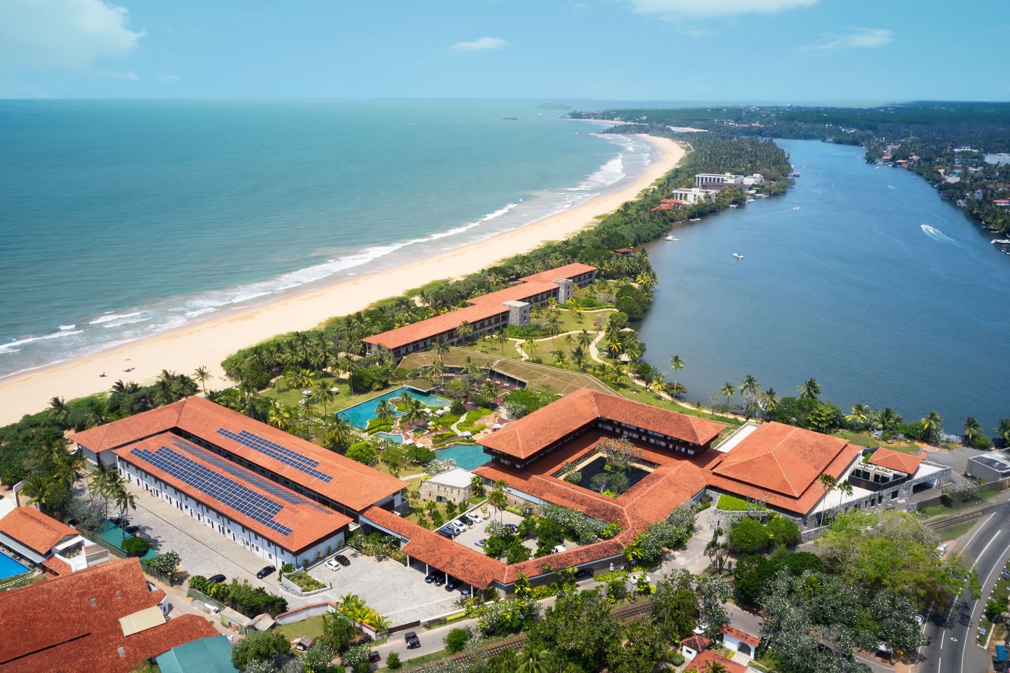 Cinnamon Bentota Beach: Aerial