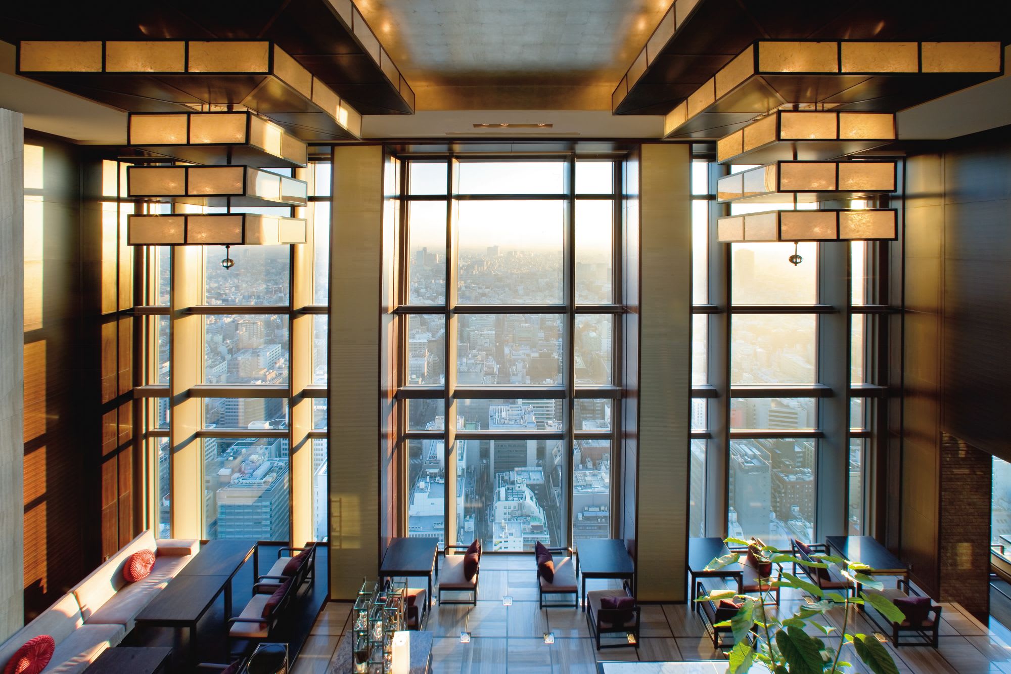 Mandarin Oriental in Tokio: Lobby