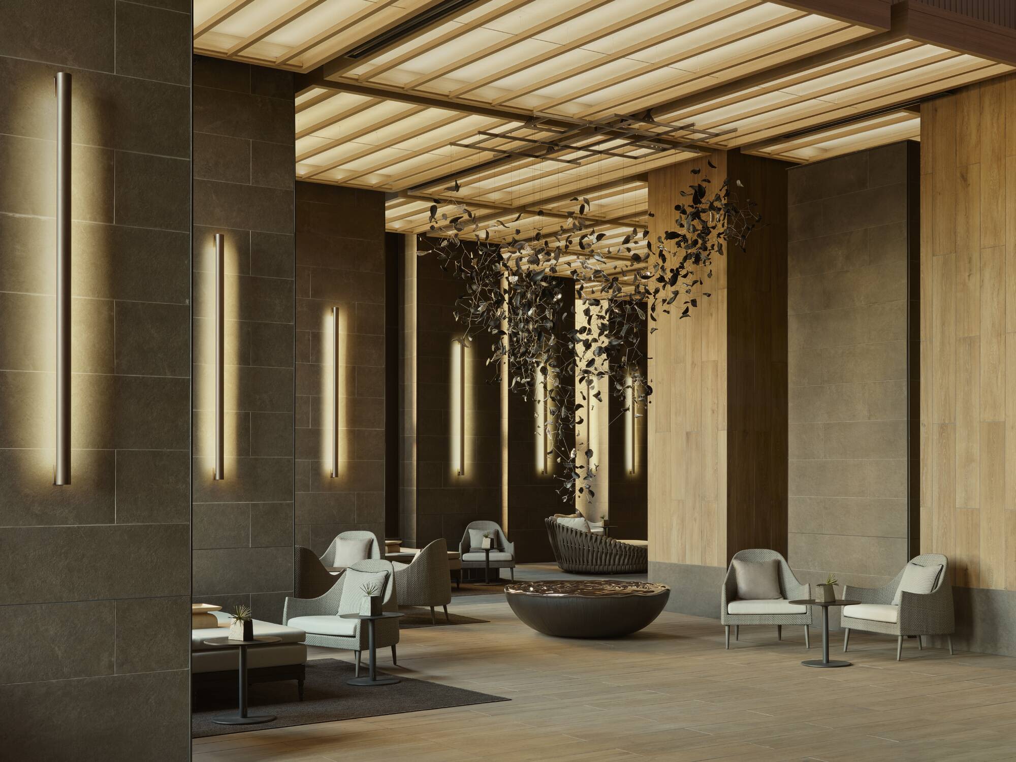 Janu Tokyo in Tokio: lounge area