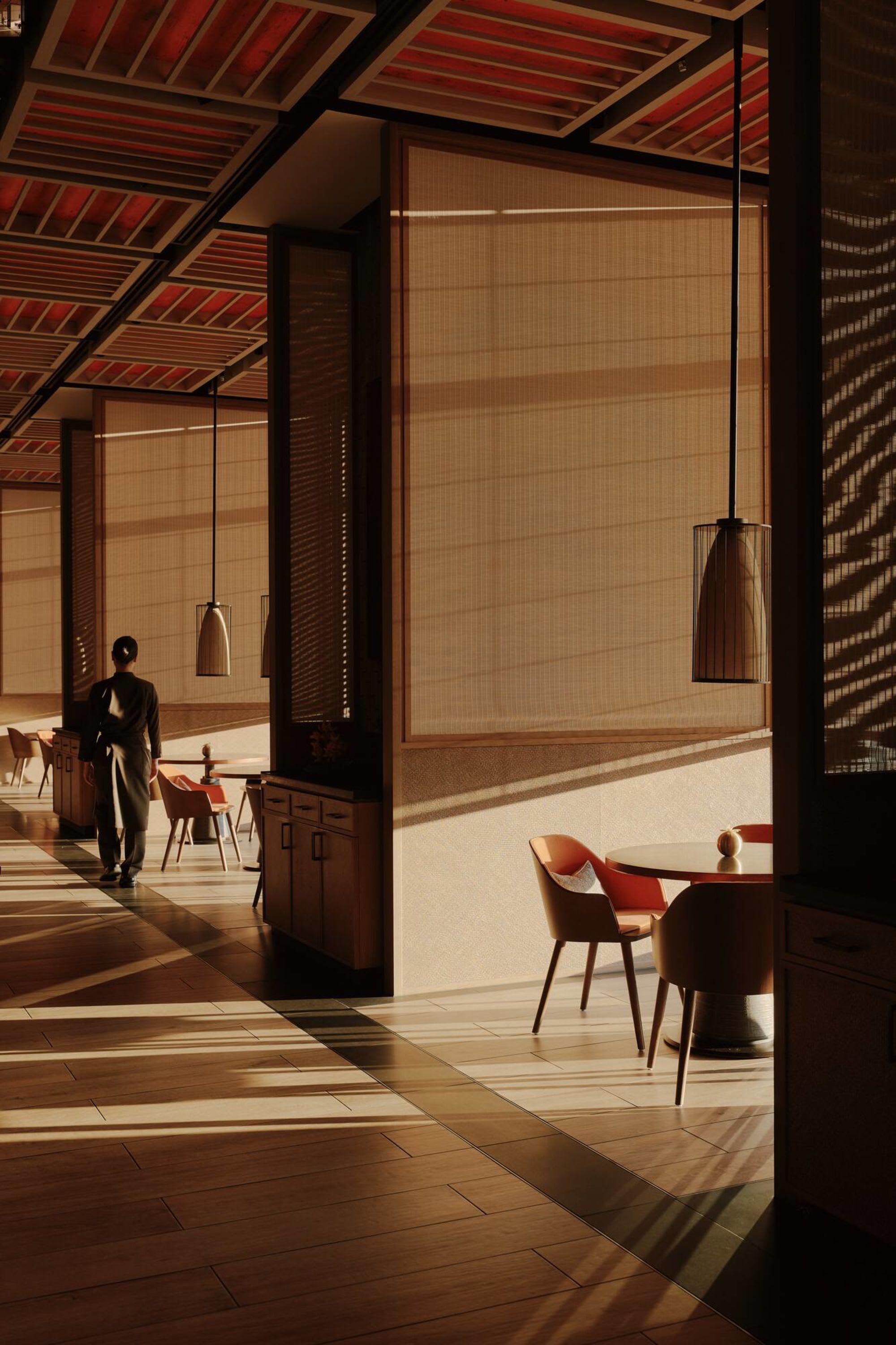 Janu Tokyo in Tokio: Hu Jing dining area
