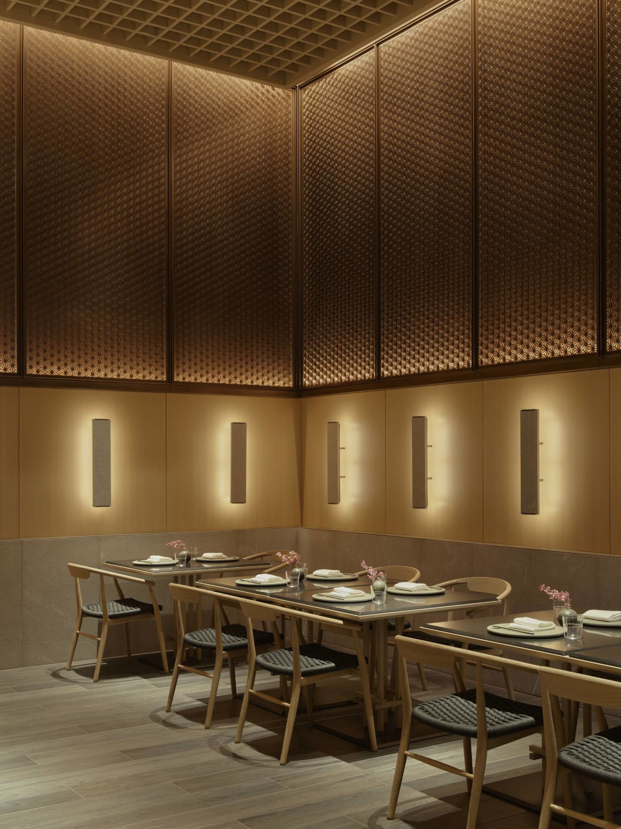 Janu Tokyo in Tokio: Iigura dining area