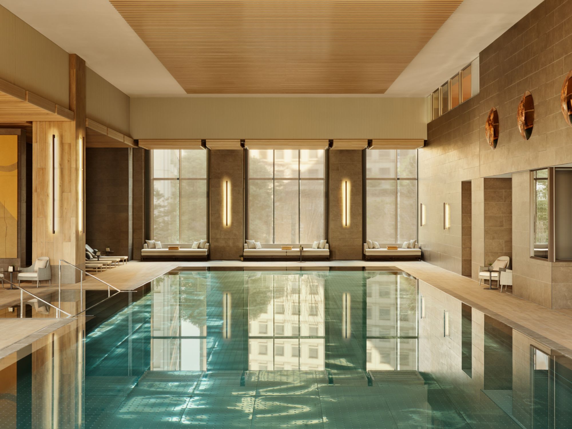 Janu Tokyo in Tokio: indoor lap pool