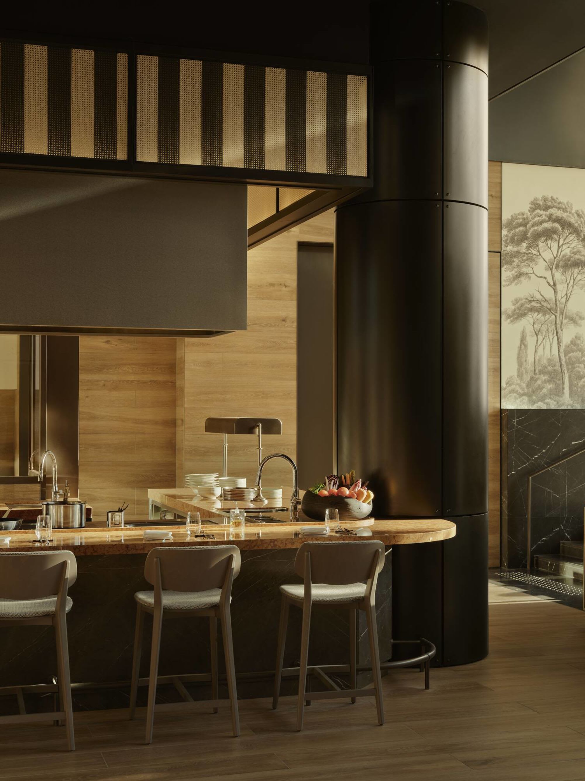 Janu Tokyo in Tokio: Janu Mercato open kitchen