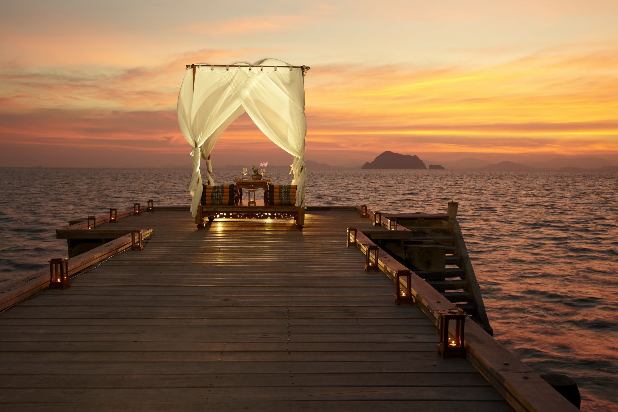 Santhiya Koh Yao Yai Resort & Spa in Ko Yao: Romantic Dinner