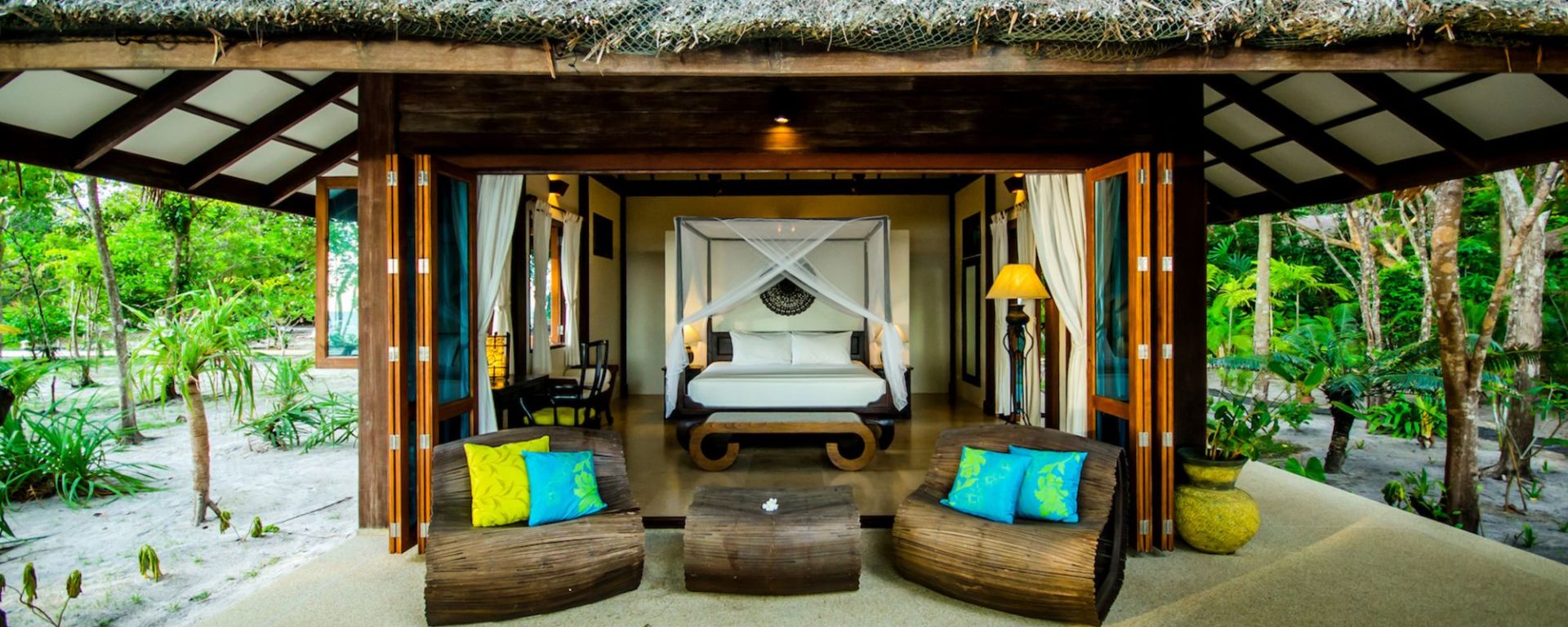 Koh Jum Beach Villas à Ko Jum: 2-Bedroom Beachfront | Baan Viva | Bedroom