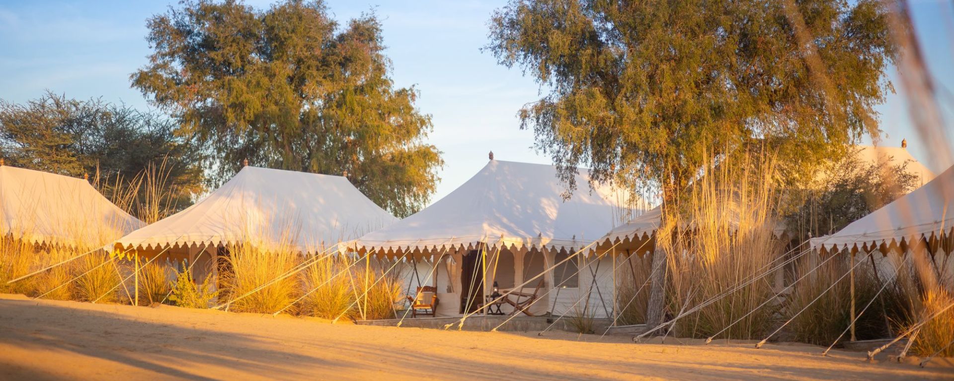 MANVAR Sevan, The Desert Camp in Wüste Thar: exterior: Tents