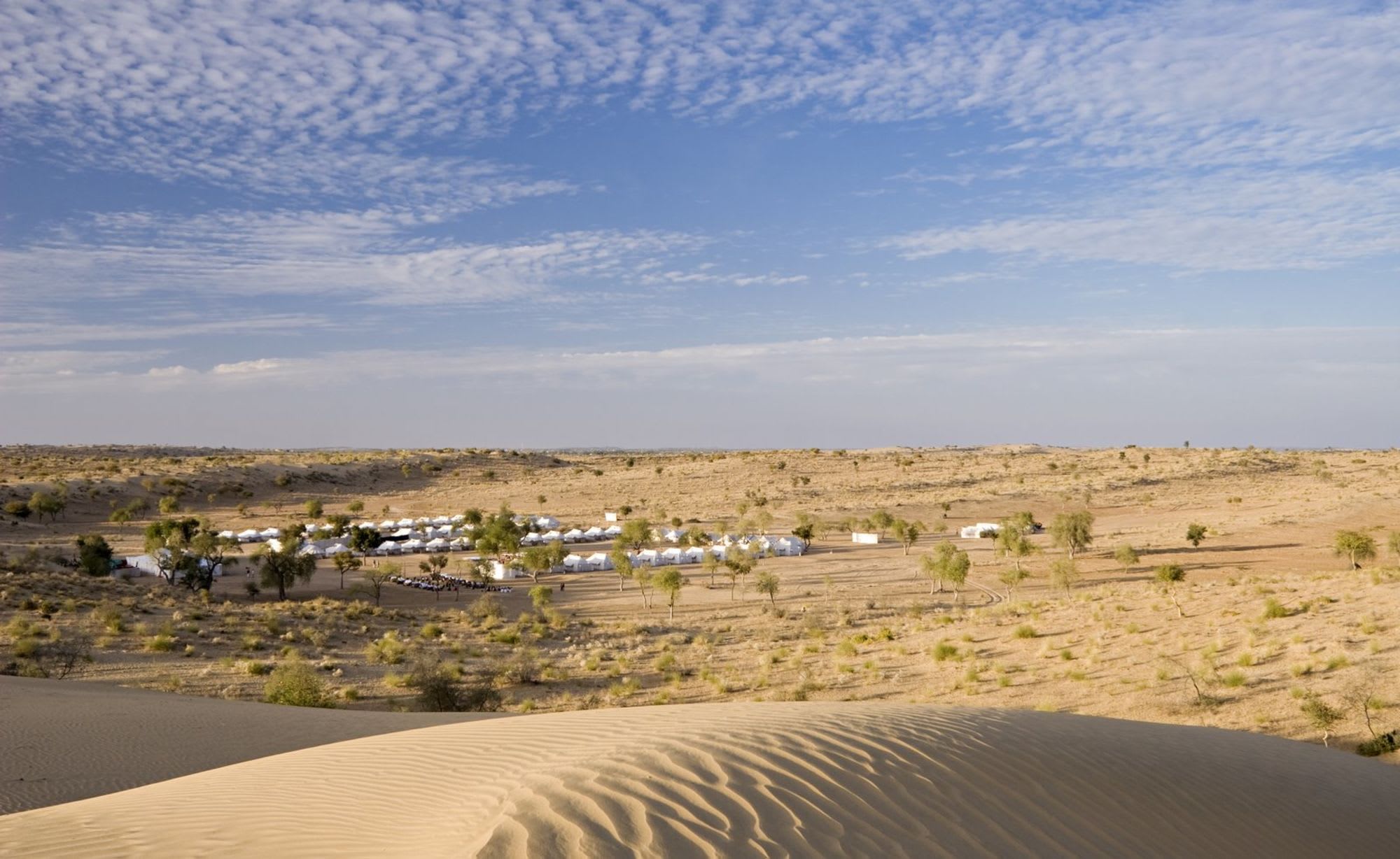 MANVAR Sevan, The Desert Camp in Wüste Thar: exterior: