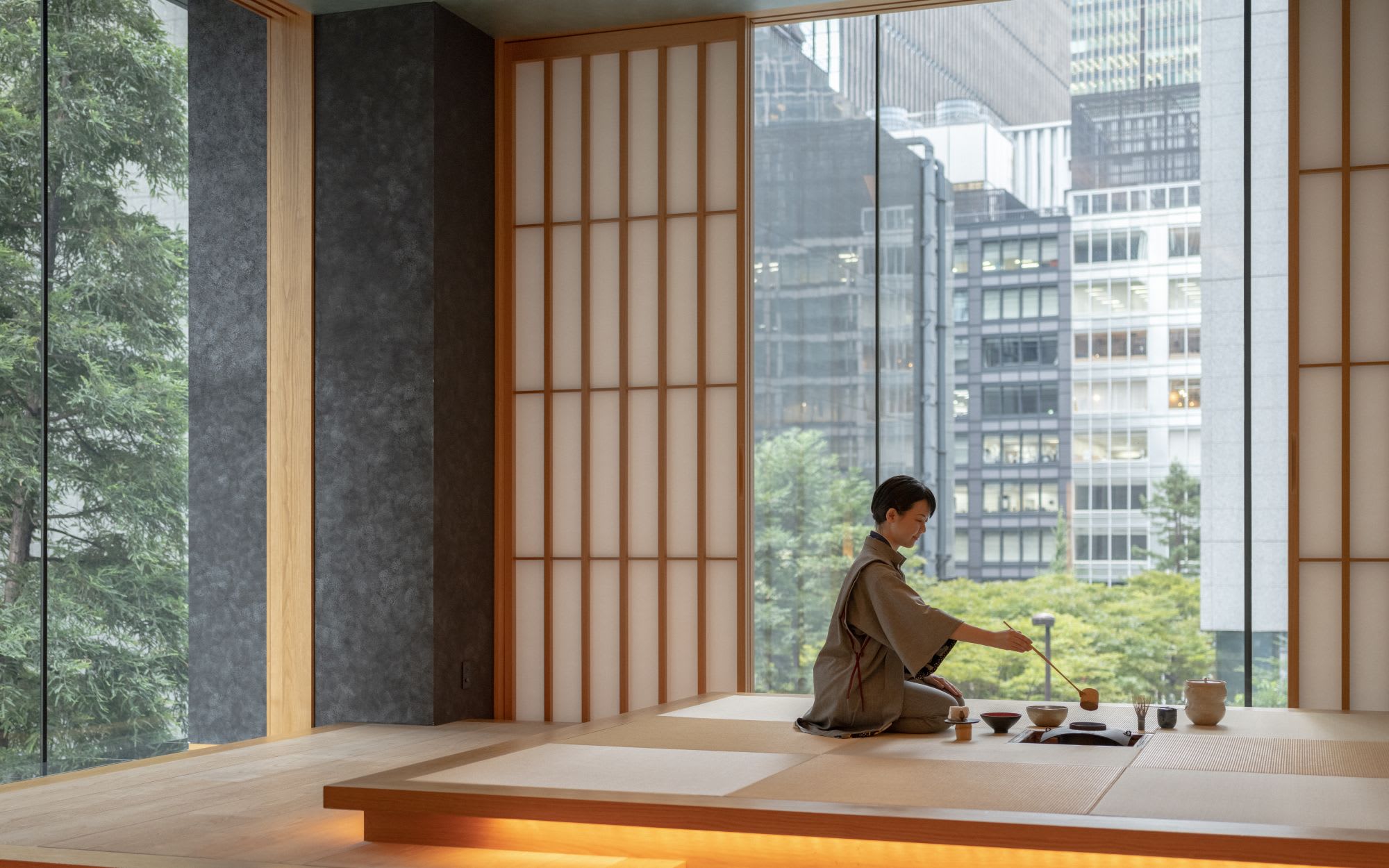 Hoshinoya Tokyo in Tokio: Experience Tea Ceremony workshop