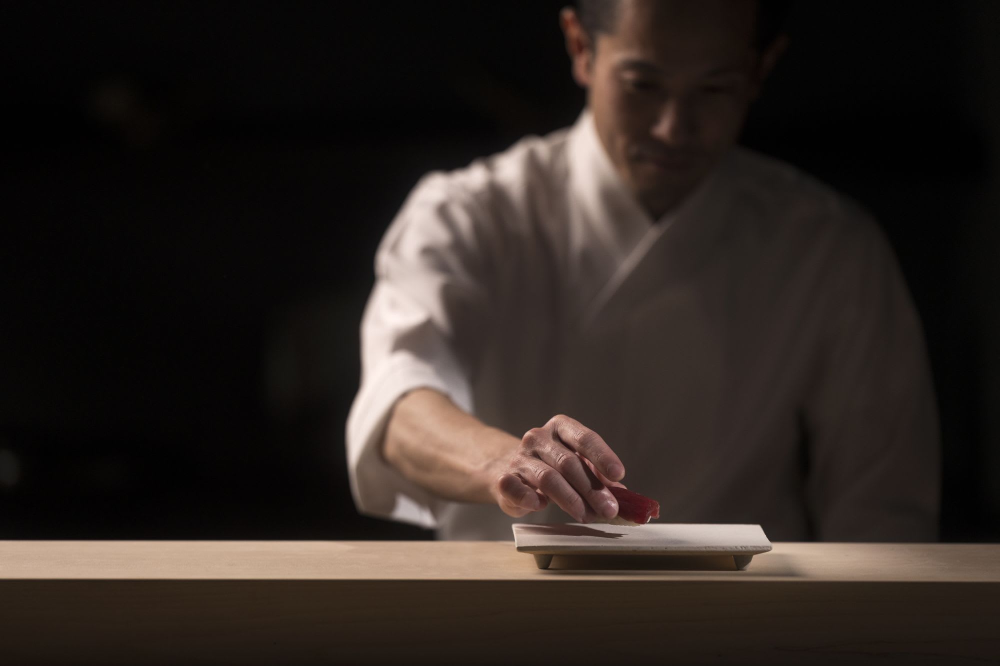 Hoshinoya Tokyo in Tokio: Restaurant Sushi Otemon