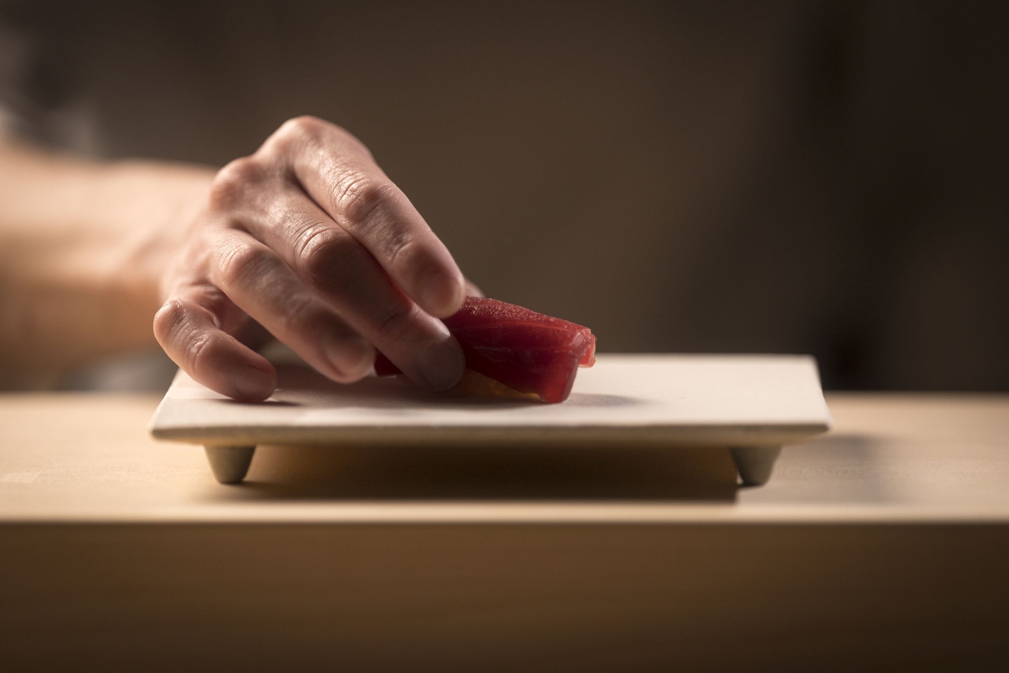 Hoshinoya Tokyo in Tokio: Restaurant Sushi Otemon