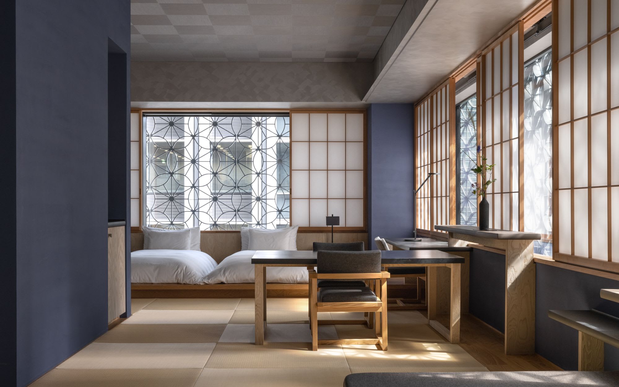 Hoshinoya Tokyo in Tokio: Kiku | bedroom