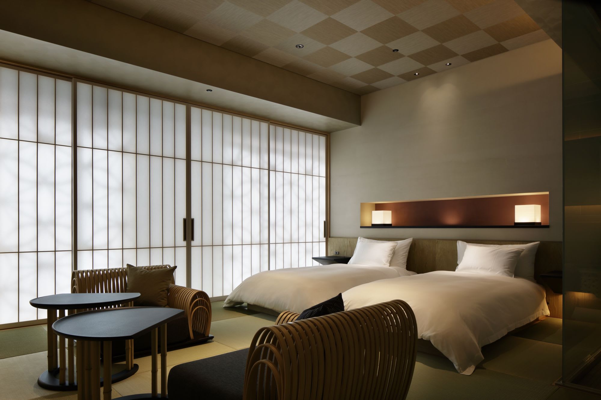Hoshinoya Tokyo in Tokio: Sakura | bedroom