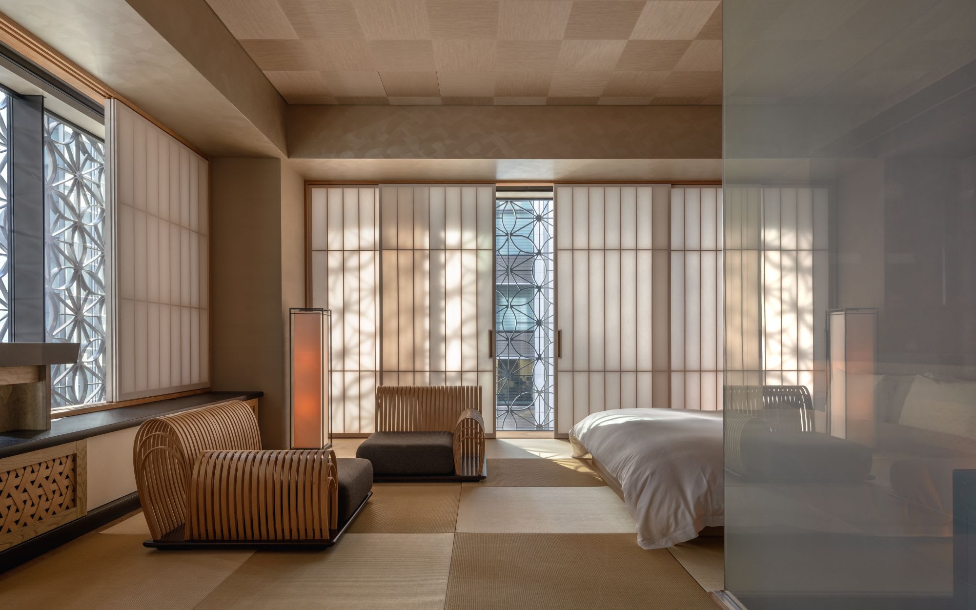 Hoshinoya Tokyo in Tokio: Yuri | bedroom