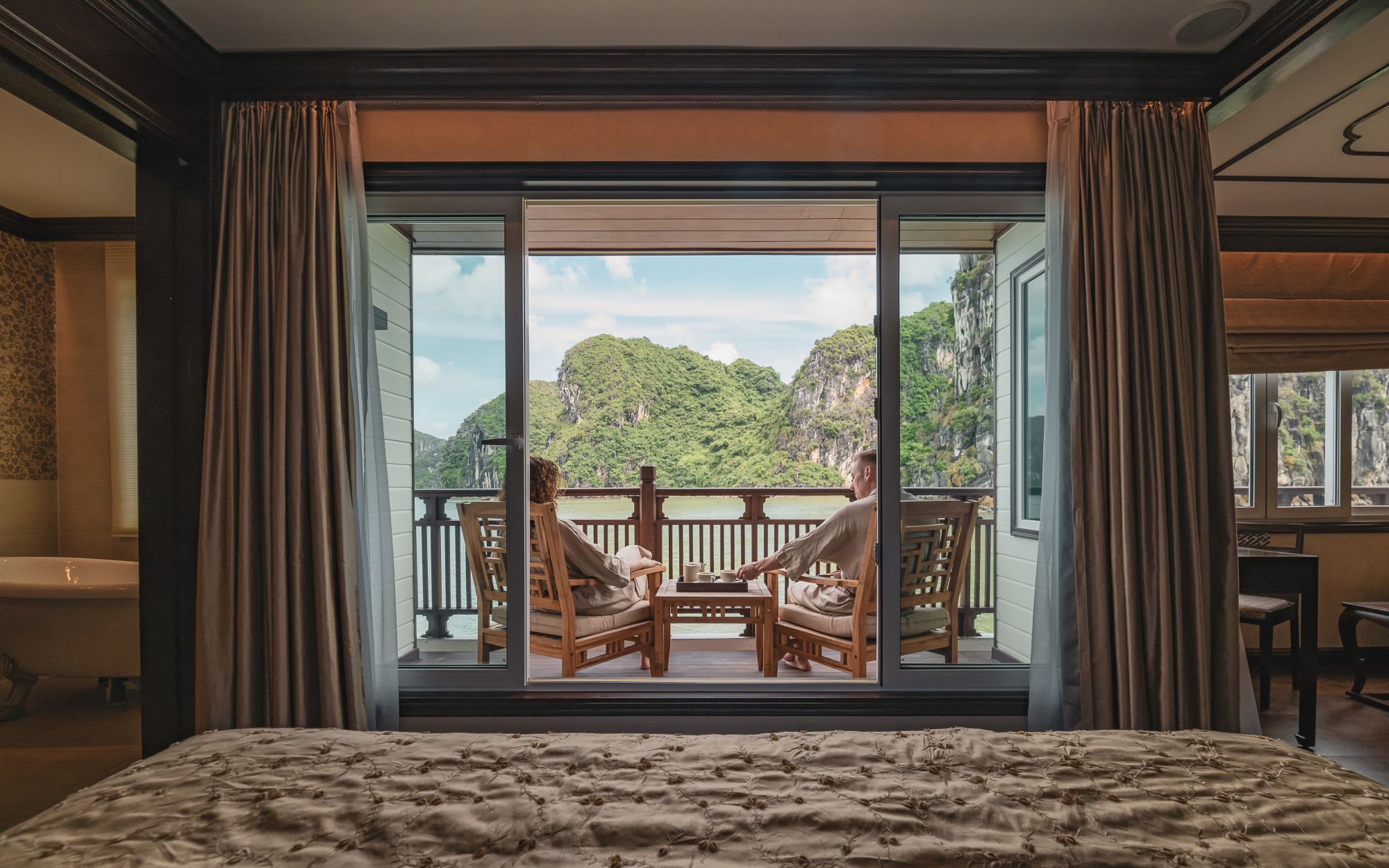Croisière dans la baie mystique de Lan Ha à bord du «Ginger» de Hanoi: Heritage Line - Lan Ha Bay - Ginger - Signature Suite