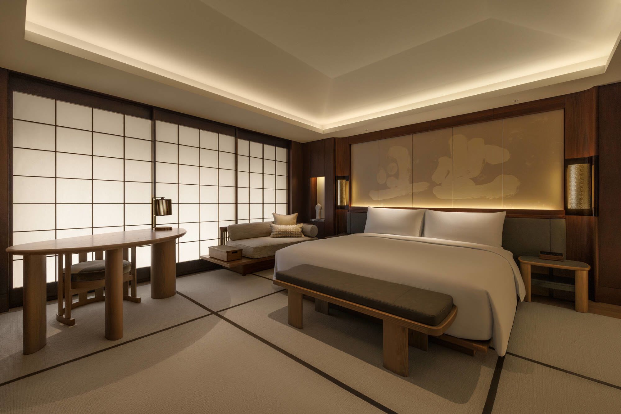 Capella Kyoto:  Deluxe City | bedroom