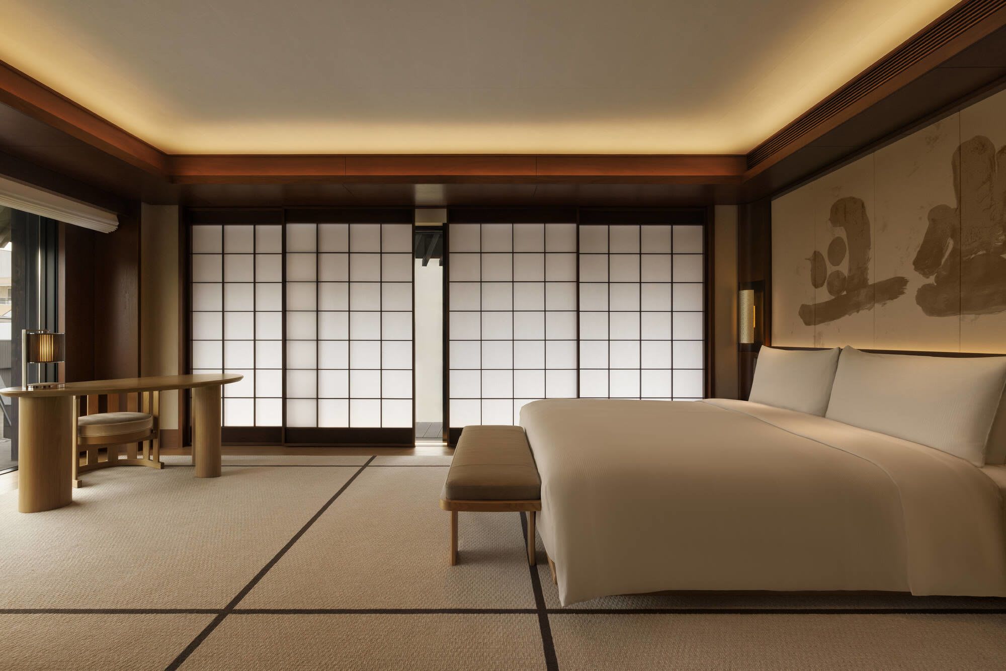 Capella Kyoto:  Gion Suite | bedroom