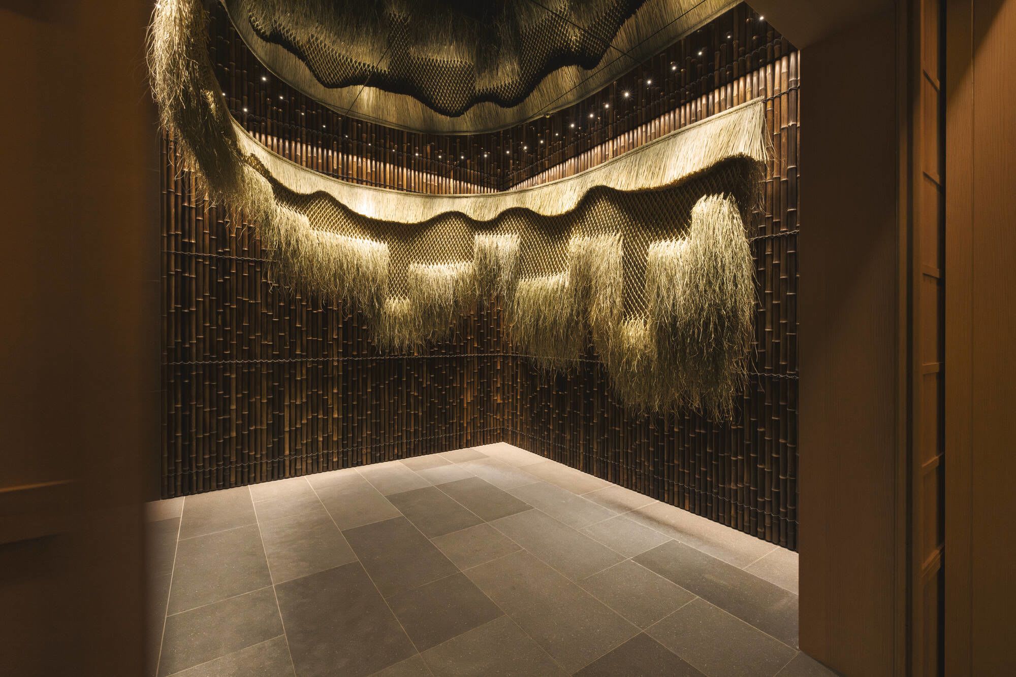 Capella Kyoto:  Art at the entrance