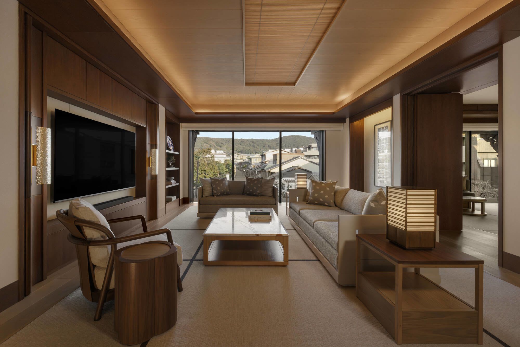 Capella Kyoto:  Gion Suite | Livingroom
