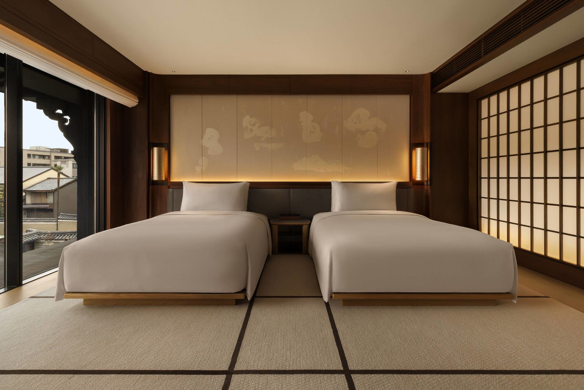 Capella Kyoto:  Premier Temple | bedroom